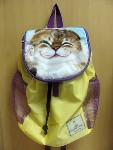 Рюкзак с кошкой складной