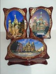 Шкатулка деревянная Руслан фигурный 18х13-СПБ-Спас на крови