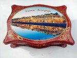 Шкатулка деревянная Руслан фигурный 18х13-СПБ-Эрмитаж